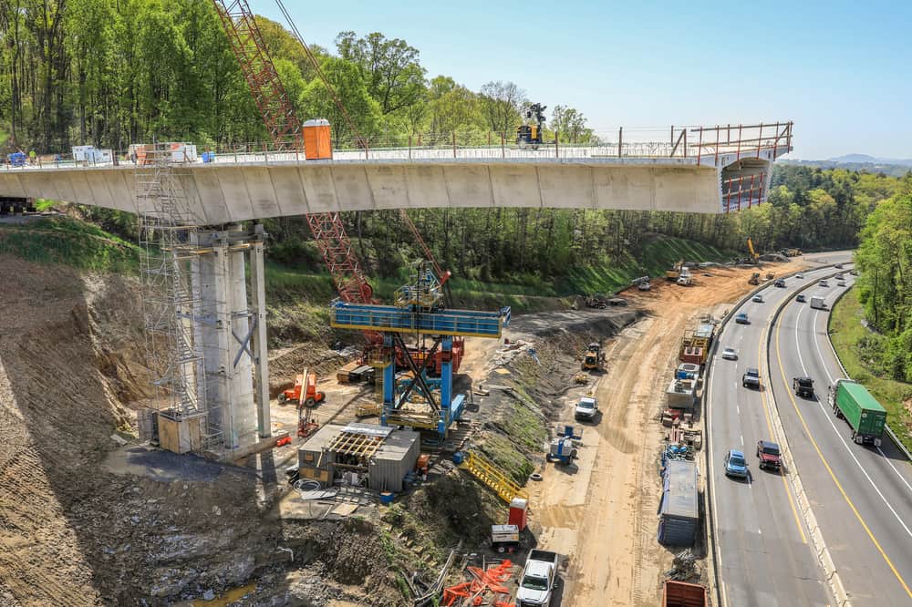 Blue-Ridge-Parkway-bridge-construction-north-carolina